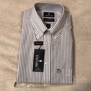Stafford dress shirt 16.5 32/33 NWT